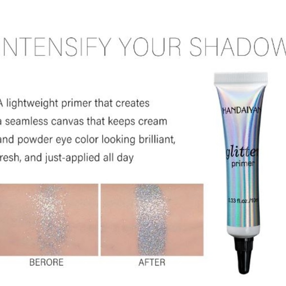 New! Long Lasting Glitter Primer Cream - Picture 3 of 3